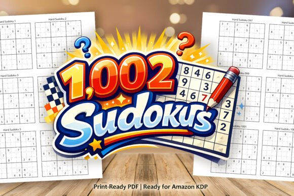 1.000 Hard Sudoku Pages W Solutions: A Game-Changer for Puzzle Enthusiasts and Self-Publishers