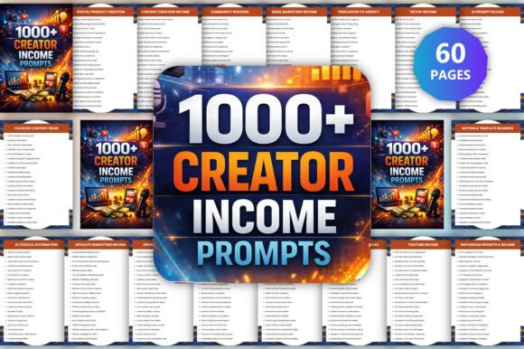 1000 Creator Income Prompts