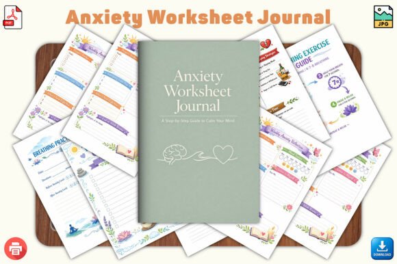 Anxiety Worksheet Journal: A Practical Tool for Managing Mental Health