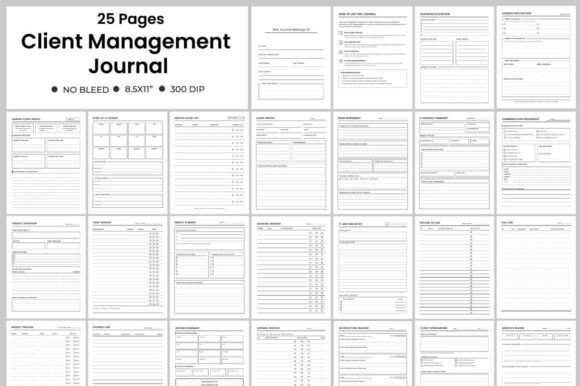 Client Management Journal KDP