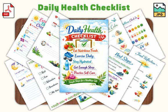 Daily Health Checklist – Your Wellness Companion
