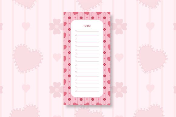 Pink Heart Floral To Do List Template: A Versatile Tool for Organization and Creativity