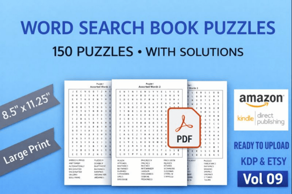 Relaxing Word Search – 150 Puzzles for Mindful Moments and Cognitive Engagement