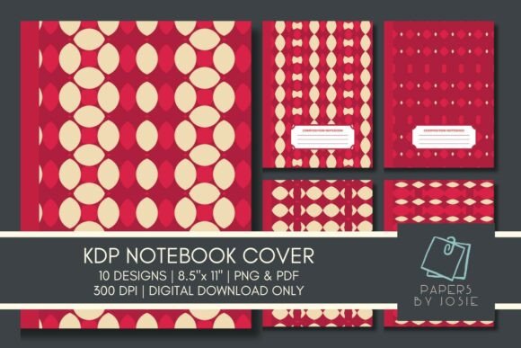 The Rise of the Red Geometric KDP Notebook Cover: A Must-Have for Modern Creatives and Entrepreneurs