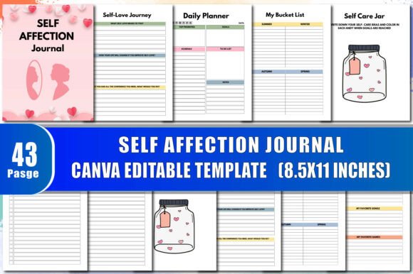 The Self Affection Journal: A Comprehensive Guide for Personal Growth and Mindfulness