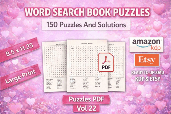 Word Search Workbook – 150 Puzzles